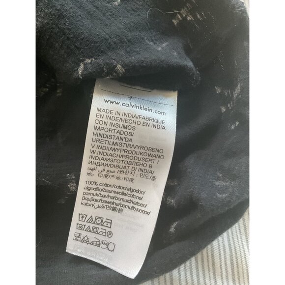 Calvin Klein Jeans Men's Black Logo Print T-Shirt Small - Picture 5 of 7